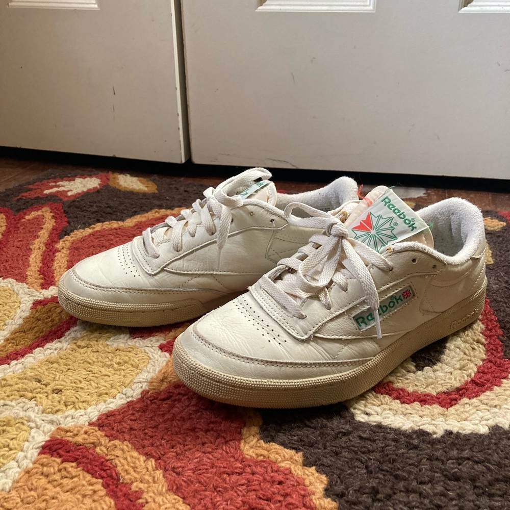 Unisex Reebok Off-White Club C 85